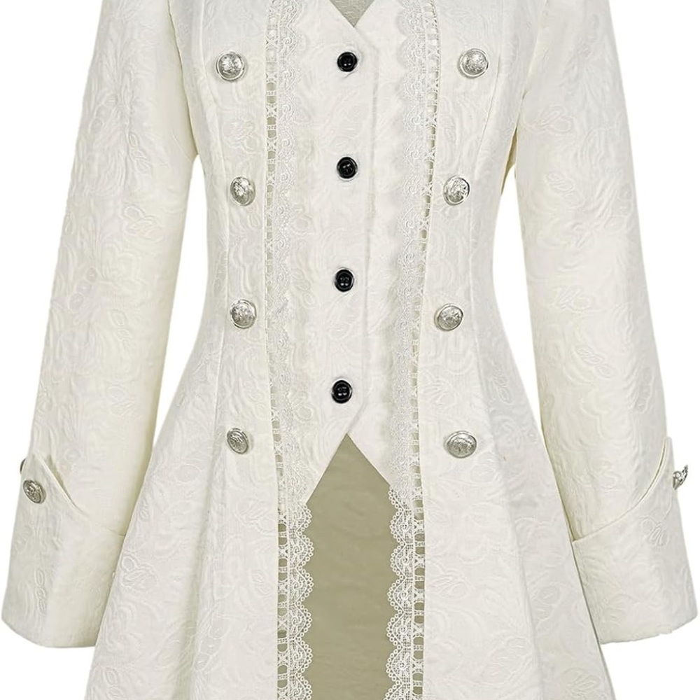 Women's Gothic Steampunk Victorian Renaissance Medieval Jacket